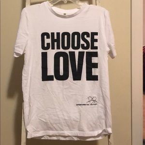 Choose love t shirt